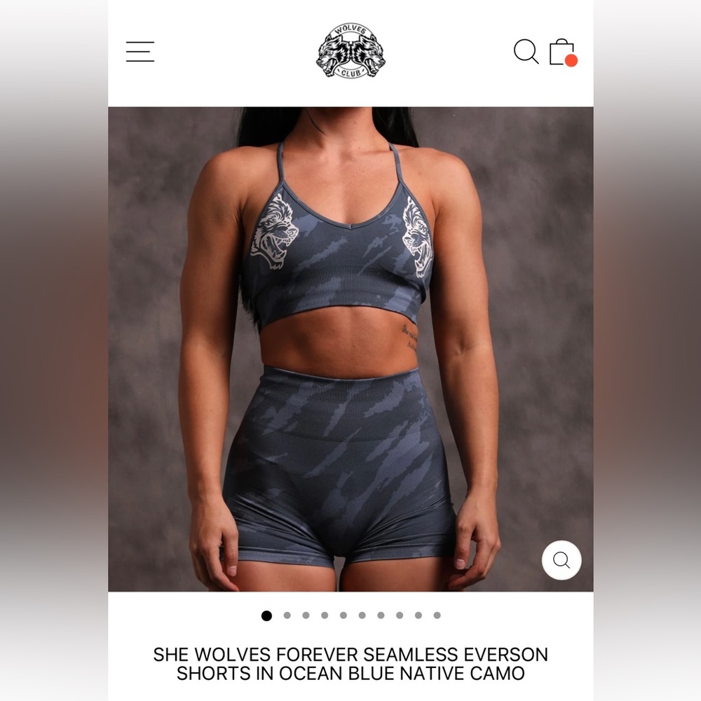DARCSPORT BRAND NEW BLUE CAMO SHORT S